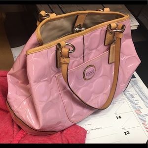 Pink Coach Purse